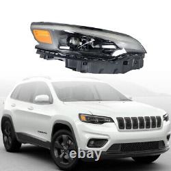 Labwork Right Headlight For 2019-2022 Jeep Cherokee LED Passenger Side Headlamp