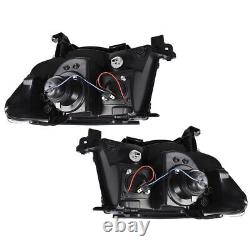 Labwork Right+Left Headlights For Toyota Tacoma 2005-2011 LED Black Projector