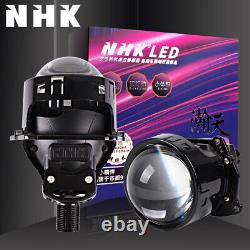 NHK MIni Bi LED Projector Lens 3.0'' Headlight 6000K Universal VS Xenon Retrofit