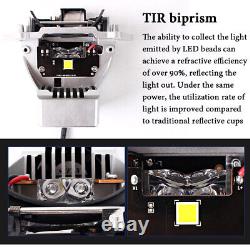 NHK PLUS Bi-LED projector Bi-arc Lens Headlight 134W LED Super Bright Retrofit