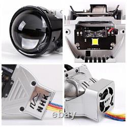 NHK PLUS Bi-LED projector Bi-arc Lens Headlight 134W LED Super Bright Retrofit