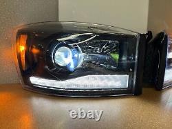 Open Box Morimoto Xb Hybrid Led Headlights For Dodge Ram (06-08) Lf558