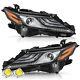 Pair Full Led Headlights Assembly For 2021-2023 Toyota Camry Xse Black Housing