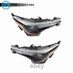 Right&Left Side LED Headlights Headlamps For 2020 2021 Toyota Corolla SE XLE XSE