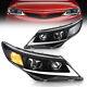 Set Of 2 Led Drl Projector Headlights Front Lamps For 2012-2014 Toyota Camry