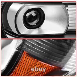 Switchback Sequential LED DRL Projector Headlights For 2005-2011 Toyota Tacoma