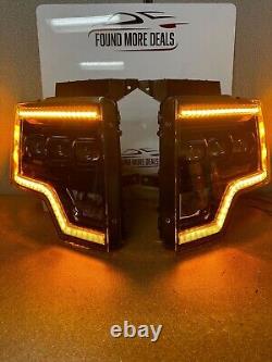 Used Morimoto Ford F-150 (09-14) Xb Led Headlights (amber Drl) Lf506-a-asm