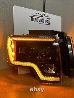 Used Morimoto Ford F-150 (09-14) Xb Led Headlights (amber Drl) Lf506-a-asm