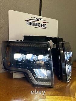 Used Morimoto Ford F-150 (09-14) Xb Led Headlights (amber Drl) Lf506-a-asm