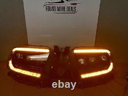 Used Morimoto Toyota Tundra (14-21)xb Led Headlights Ssm Gen 1 Lens Hazing