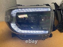 Used Morimoto Toyota Tundra (14-21)xb Led Headlights Ssm Gen 1 Lens Hazing