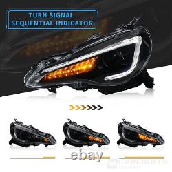 VLAND LED Headlights Assembly Sets For Scion FR-S Toyota 86 Subaru BRZ 2013-2020