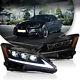 Vland Led Headlights Drl Projector Headlamps For 2006-2013 Lexus Is 250 350 Isf