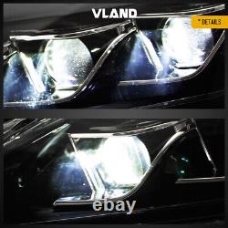 VLAND LED Headlights DRL Projector Headlamps For 2006-2013 Lexus IS 250 350 ISF