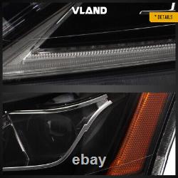 VLAND LED Headlights DRL Projector Headlamps For 2006-2013 Lexus IS 250 350 ISF