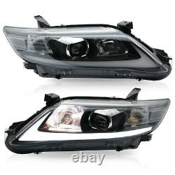 VLAND LED Headlights Fit Toyota Camry XLE LE SE Sedan 2010 2011 Sequentials