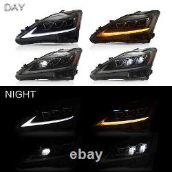 VLAND LED Headlights For 2006-2013 Lexus IS 250 350 ISF LED Projector Headlights