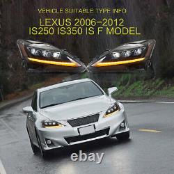 VLAND LED Headlights For 2006-2013 Lexus IS 250 350 ISF LED Projector Headlights