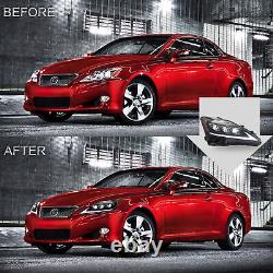 VLAND LED Headlights For 2006-2013 Lexus IS 250 350 ISF LED Projector Headlights