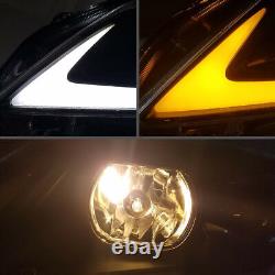 VLAND LED Headlights For 2010-2011 Toyota Camry Sequential Turn Signal Assembly