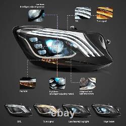 VLAND LED Headlights For 2014-2017 Mercedes Benz S-Class W222 Start-up Animation