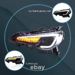 VLAND LED Headlights For SUBARU BRZ 2013-2020&2013-20 Scion FR-S&TOYOTA 86 17-20