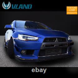 VLAND LED Headlights for Mitsubishi Lancer / evo 2008-2017 Projector Head lights