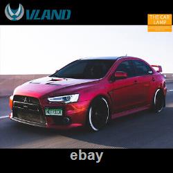 VLAND LED Headlights for Mitsubishi Lancer / evo 2008-2017 Projector Head lights