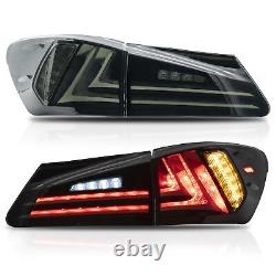 VLAND LED Headlights + smoked Tail Lights For Lexus IS250 350 ISF 2006-2013 2012