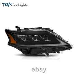 VLAND LED Projector Headlights For 2013-2015 Lexus RX with Start-up Animation