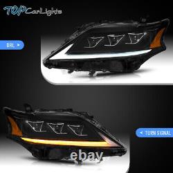 VLAND LED Projector Headlights For 2013-2015 Lexus RX with Start-up Animation