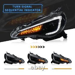 Vland Led Headlights+Tail Lights For 2012-2020 Toyota GT86 Subaru BRZ Scion FR-S