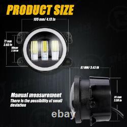 7 Phares antibrouillard à LED & Clignotants Feux arrière Combo pour Jeep Wrangler JK JKU