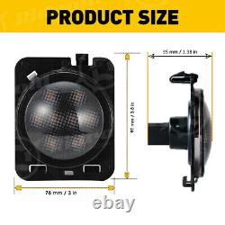 7 phares à LED Halo brouillard tour fender lampe feux arrière pour Jeep Wrangler JK JKU