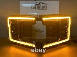 Boîte ouverte Morimoto Ford F150 (18-20) Phares à LED Xb Ambre Lf501.2-a-asm