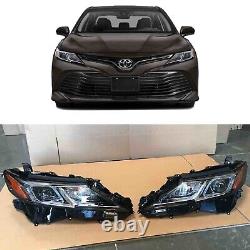 Ensemble de phares de projecteur à LED pour Toyota Camry L LE SE 2018-2022 Gauche Droite