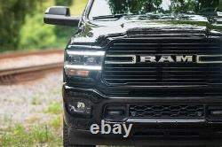 Nouvelles phares à LED hybrides Morimoto Dodge Ram Hd (2019+) Xb Lf704