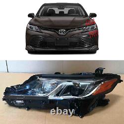 Phare de projecteur LED pour Toyota Camry L LE SE côté conducteur gauche de 2018 à 2022