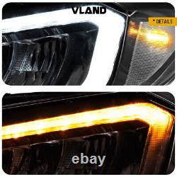 Phares Full LED VLAND pour Subaru WRX/WRX STI 2015-2021 avec animation de démarrage