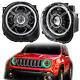 Phares Halo Led Rgb De 9 Pouces Pour Jeep Renegade 2015 2016 2017 2018 2019 2020