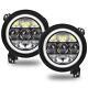 Phares Led 9 Pouces 2x Drl Pour Jeep Wrangler Jl Gladiator 2018 2019 2020 2021