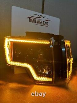 Phares LED Morimoto Ford F-150 d'occasion (09-14) (DRL ambre) LF506-a-asm