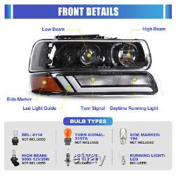 Phares LED et lampes de pare-chocs pour Chevy Silverado 1999-2002 et Suburban Tahoe 00-06