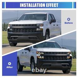 Phares LED séquentiels pour ensemble de clignotants Chevrolet Silverado 1500 2019-2021