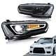 Phares à Led Vland Style Audi Pour Mitsubishi Lancer / Evo X De 2008 à 2017, Paire