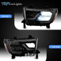 Phares à LED VLAND pour Toyota Tundra 2007-2013 et Sequoia 2008-2020 avec séquentiels