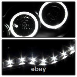 Phares à LED à halo de projecteur pour Toyota Tacoma 2005-2011 DRL