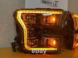 Phares à LED ambre Xb Morimoto pour Ford F150 / Raptor (15-17) en boîte ouverte (gen 2)