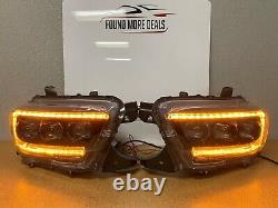 Phares à LED ambre Xb Morimoto pour Toyota Tacoma (16+) en boîte ouverte (2e génération)