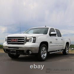 Phares à LED complets VLAND pour GMC Sierra 1500 2500HD 3500HD de 2007 à 2013 avec Dynamic